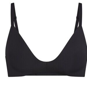 SKIMS Wireless Form T Shirt Demi Bra in Black Size 44dddd NWT